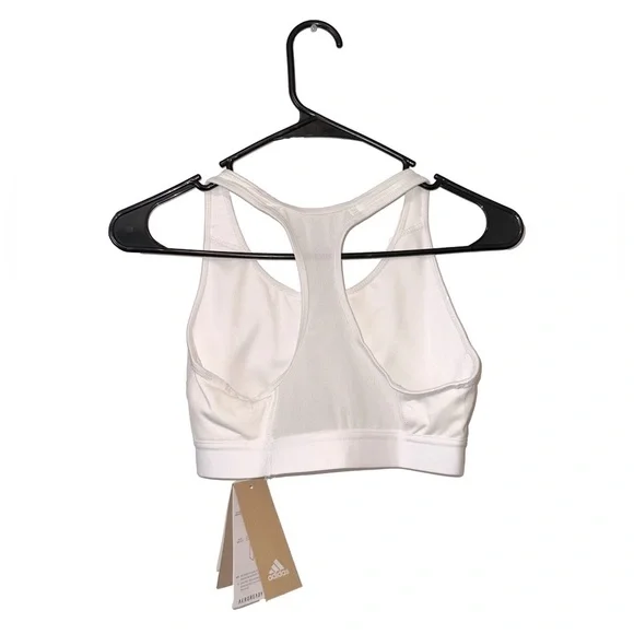 Adidas White Sports Bra - Picture 2 of 13